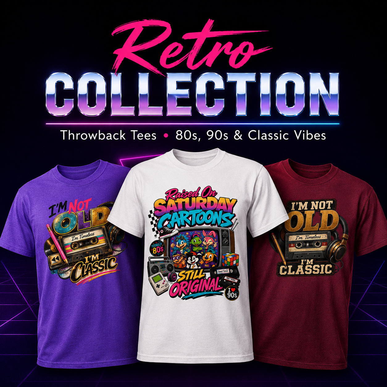 Retro & Nostalgia Tees